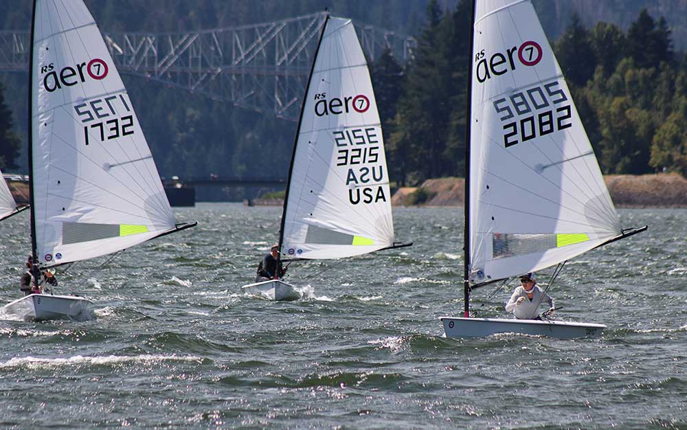 The fleet is full of accomplished sailors, including multiple Olympic medalists. Yet it's still a great fleet for all skill levels.