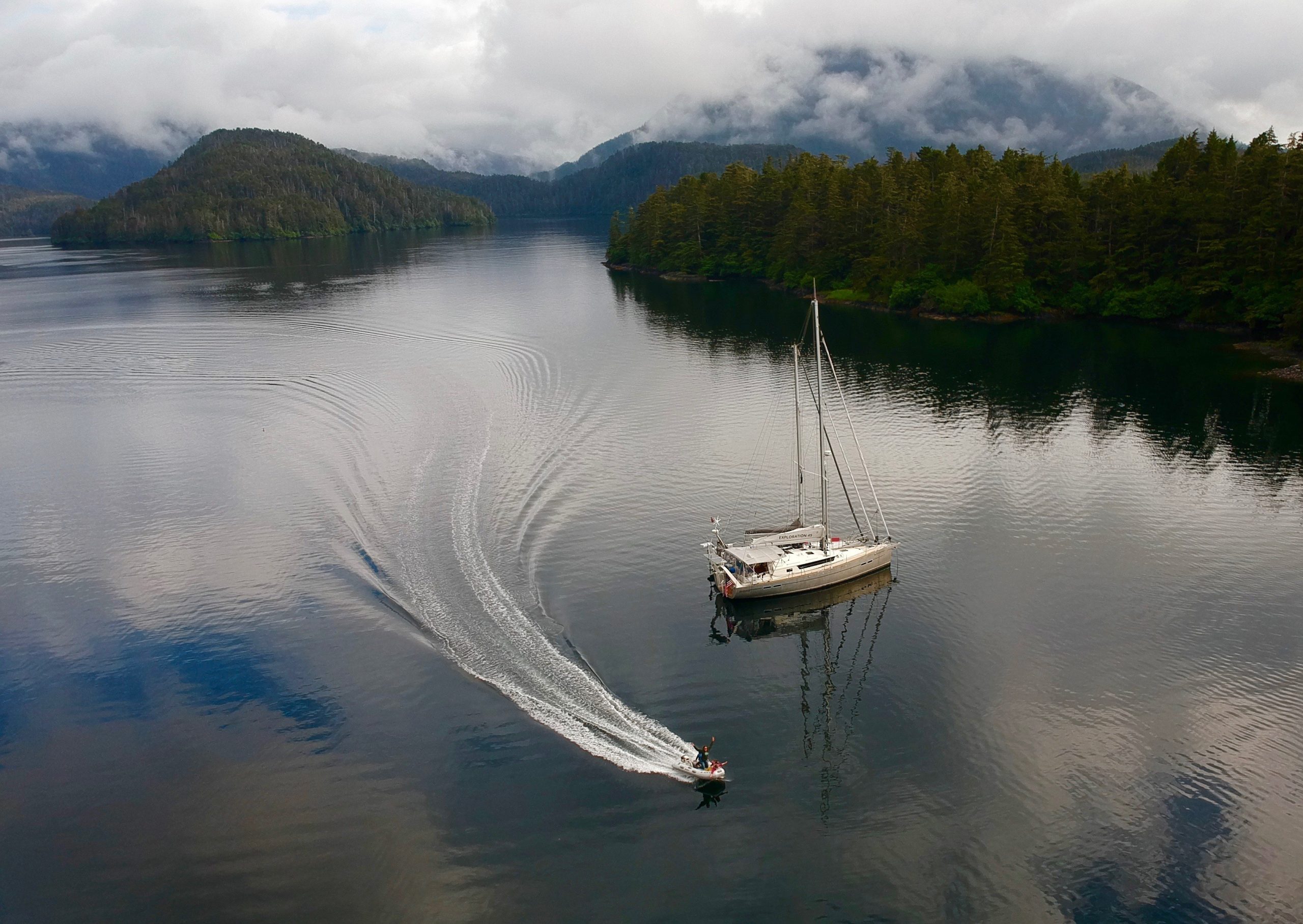 Soaking in the experience of Sitka Sound - 48° North