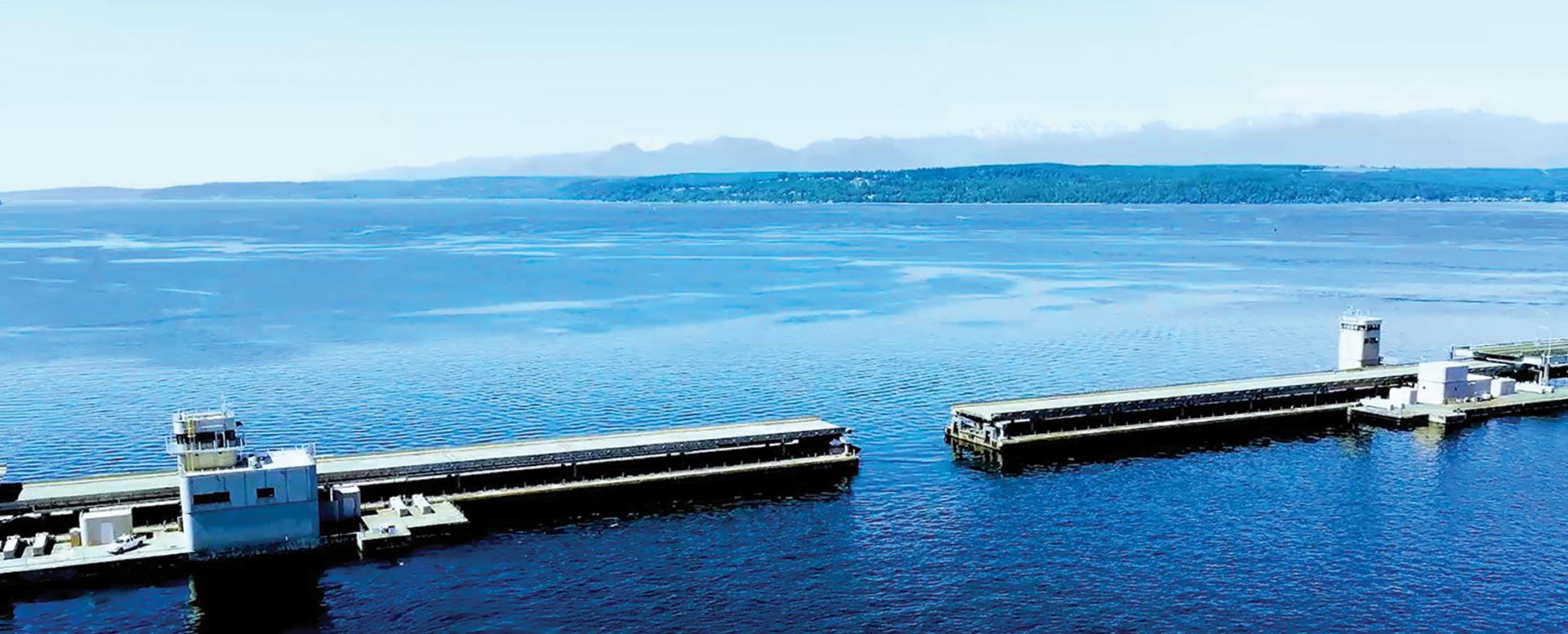 Transiting the Hood Canal Bridge 48° North