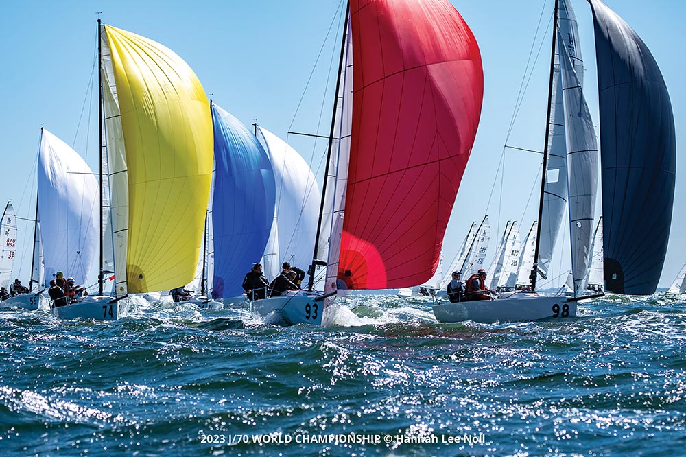 J/Podders at J/70 Worlds 48° North