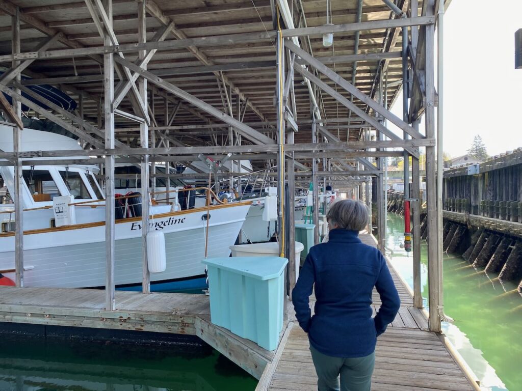 Covered Boat Slip for sale in Anacortes for 50ft Boat 48° North