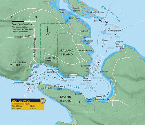 Passes of the Gulf Islands - 48° North